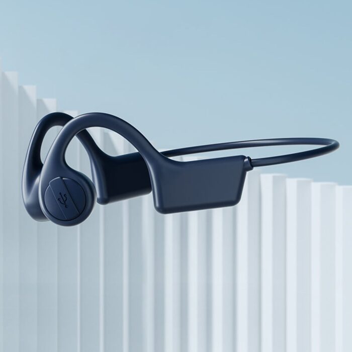 X7 Wireless Bone Conduction Sports Headphones; For Cycling; Workouts And Night Running; Sweat Resistant Earphones With Built-in Noise Cancelling Mic - Image 2