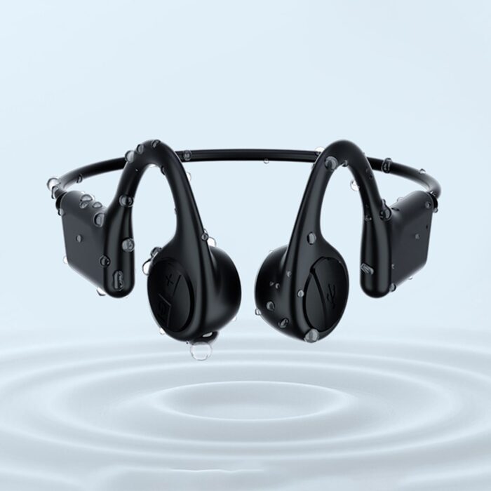 X7 Wireless Bone Conduction Sports Headphones; For Cycling; Workouts And Night Running; Sweat Resistant Earphones With Built-in Noise Cancelling Mic - Image 7