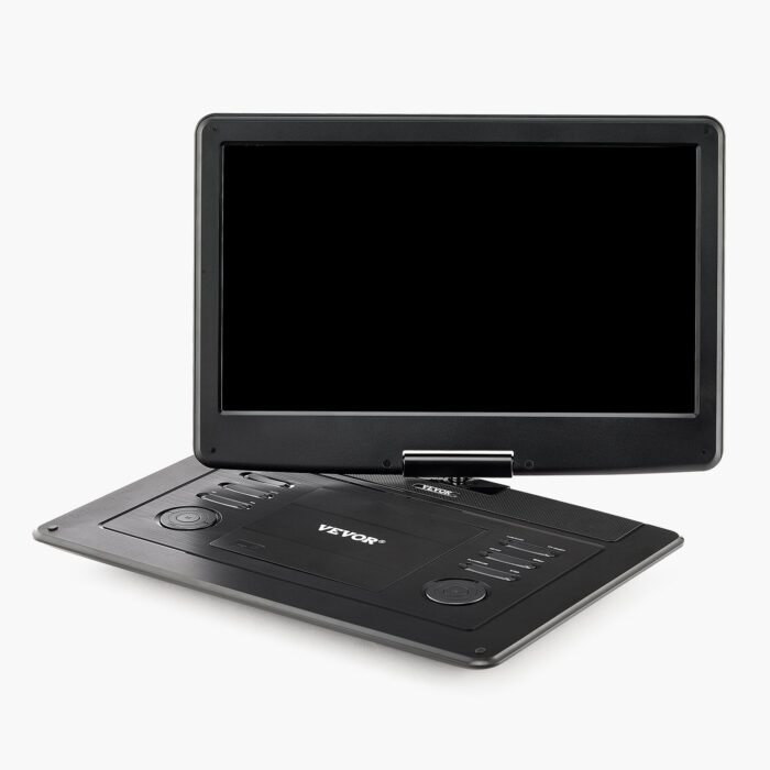 Portable DVD Player 15.6 inch HD Swivel Display Screen 4.5-5 H Built-in Battery