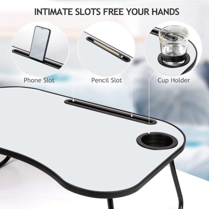 Laptop Stand for Bed ,Portable Lap Desk,23.8"*15.8"*10" - Image 2